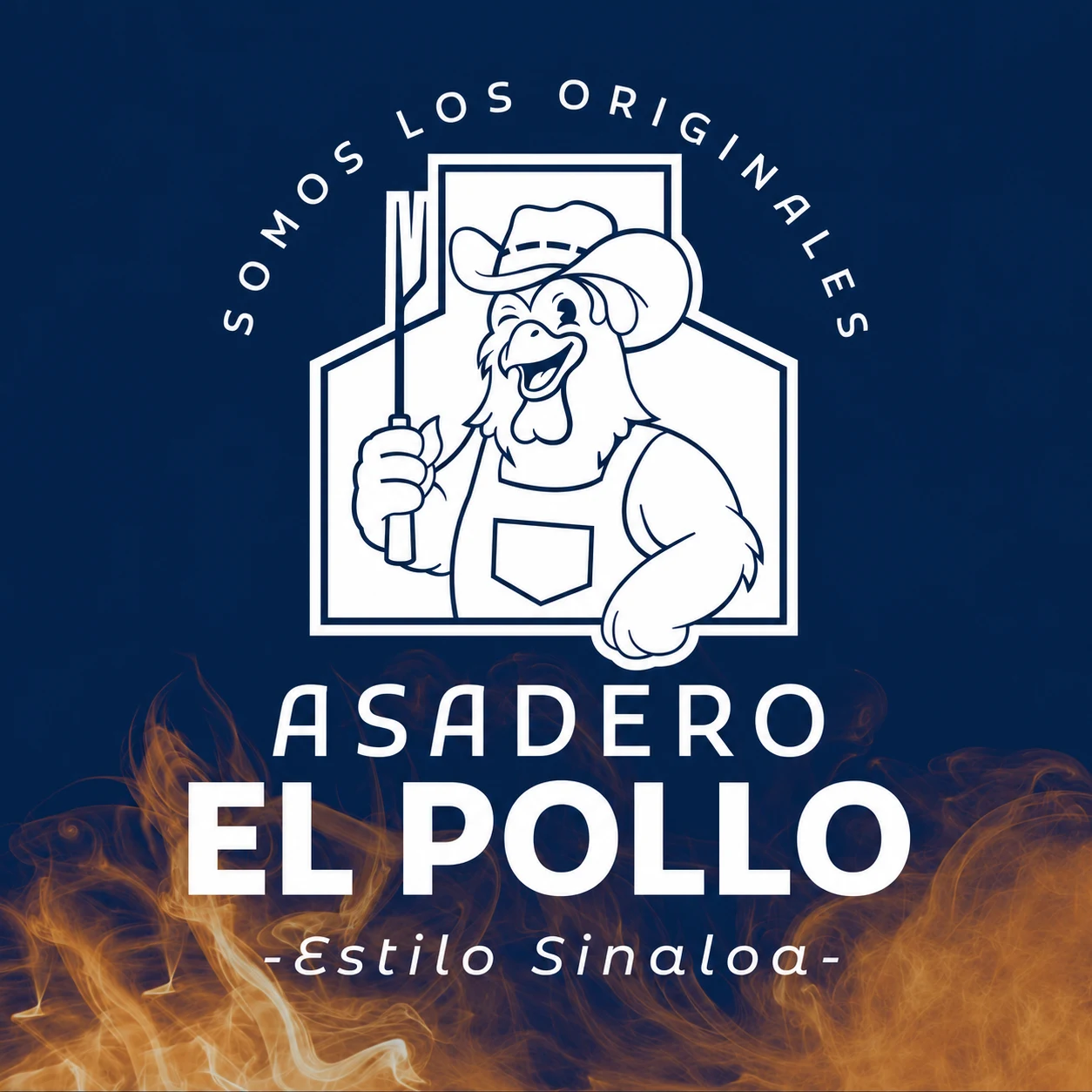 Logo de Asadero El Pollo, somos los originales